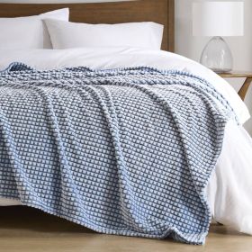 Carved Plush Blanket Twin