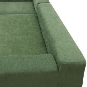 [VIDEO provided]109*68" Modular Sectional Living Room Sofa Set, Modern Minimalist Style Couch, Upholstered Compressed Sofa for Living Room, Bedro